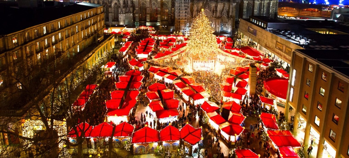 Weihnachtsmarkt am Kölner Dom