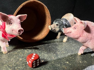 Drei kleine Schweinchen