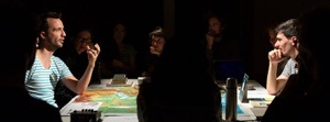 On the first night we looked at maps