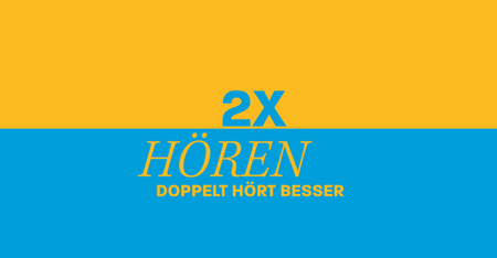 2 x hören