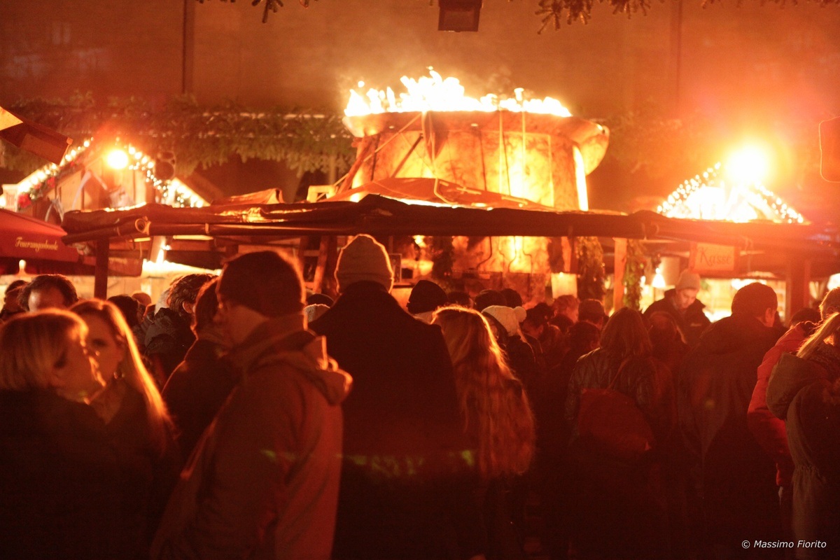 Feuerzangenbowle am Isartor