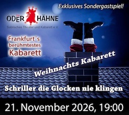 Schriller die Glocken nie klingen