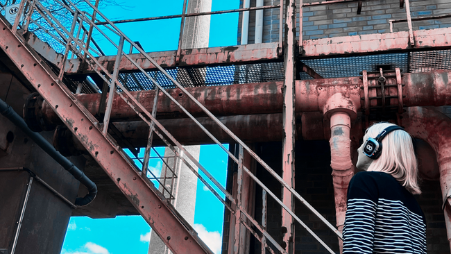 Inszenierter Live-Audiowalk - Schall und Rauch