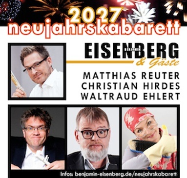 Neujahrskabarett 2027 – Eisenberg & Gäste