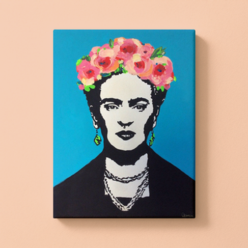 ArtNight Klassik: Frida Kahlo Acryl Collage