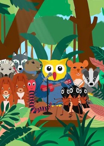 Eule findet den Beat - mit Gefühl