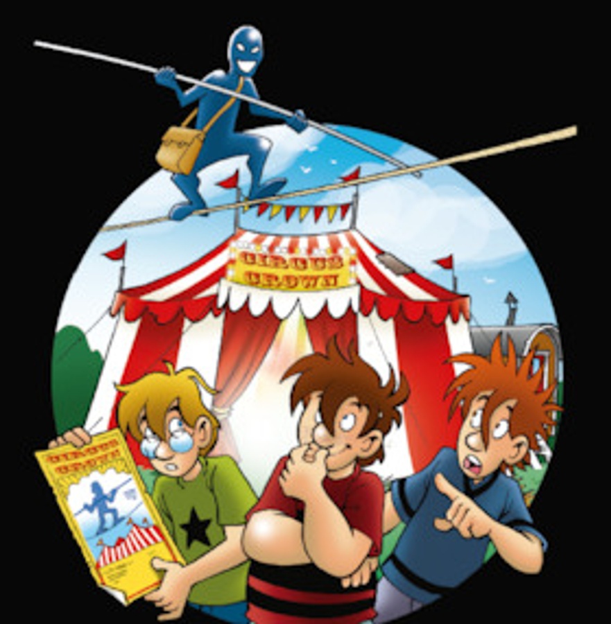 Titelbild der Veranstaltung Die drei ??? Kids – Zirkus der Rätsel