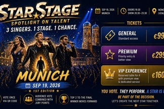 StarStage Munich  Spotlight on Talent – Munich Edition