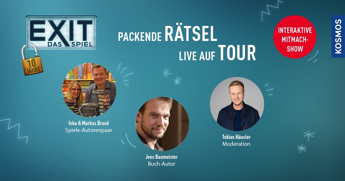 Titelbild der Veranstaltung EXIT® – Das Spiel ■ 10 Jahre EXIT – Die Jubiläumstour