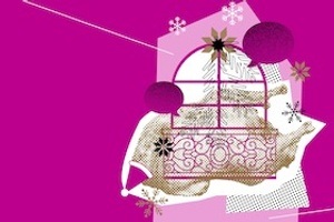 Weihnachten auf dem Balkon