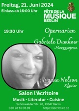 Opernarien mit Gabriele Dumkow (Mezzosopran) und Ivanna Nelson (Klavier)