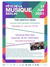 Konzert mit gentle ukes (Ukulele-Orchester)