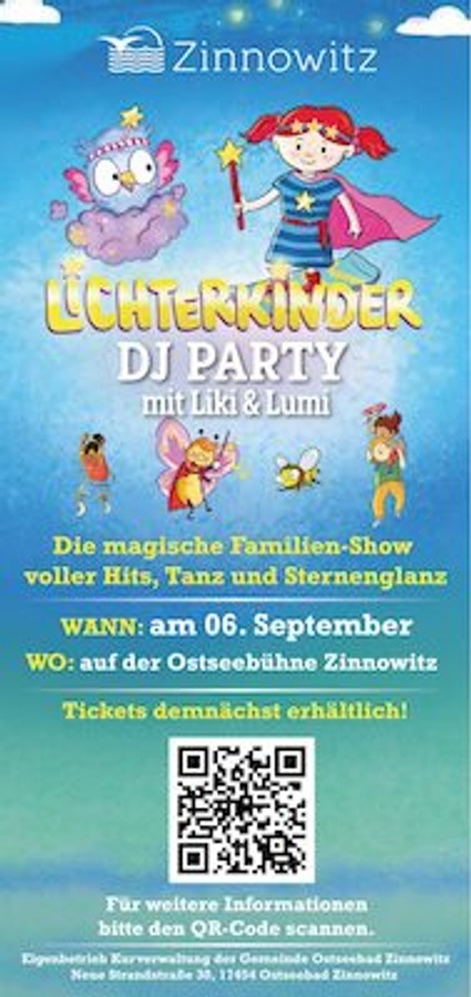 Lichterkinder DJ Party mit Liki & Lumi
