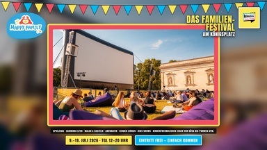 Happy Family · WORLD CUP FINAL — Open-Air-Familienfestival am Königsplatz — Kinoliebe 2026