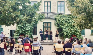 Neuköllner Chöre im Schlossgarten: Das Laternenquartett