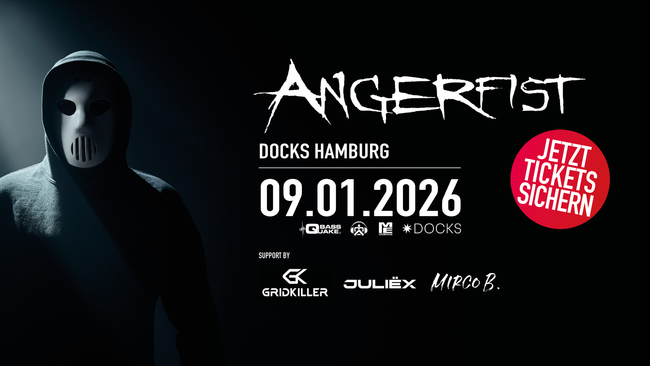 Angerfist zurück im Hamburger Docks