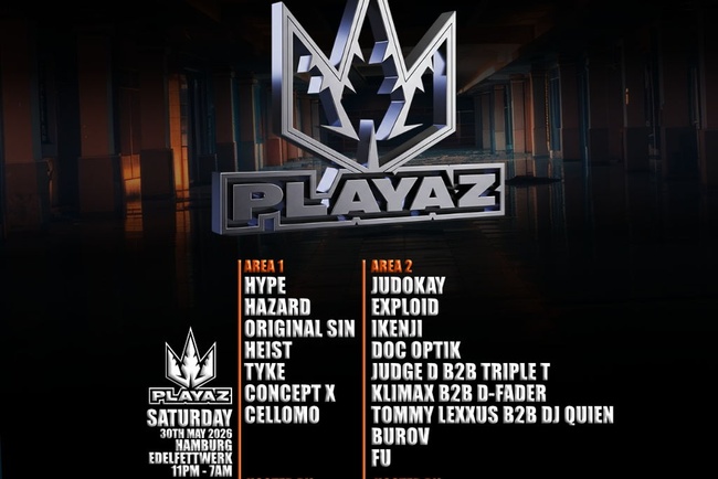 Playaz Take Over Hamburg - 30 Year Anniversary