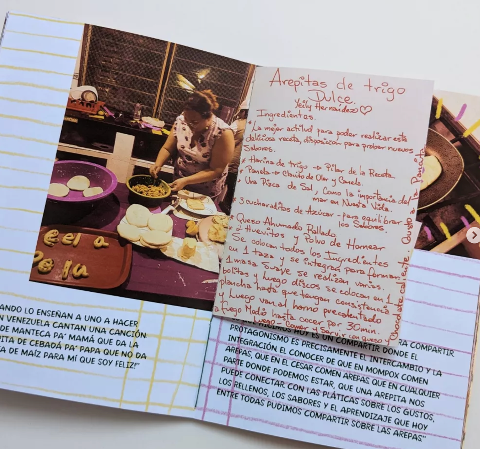 Recipe Zine Presentation + Arepa Workshop