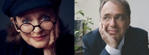 Literatur LIVE im TIPI AM KANZLERAMT Katharina Thalbach und Bestsellerautor David Safier „Die Liebe sucht ein Zimmer“