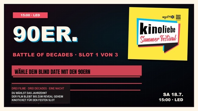Battle of Decades - 90er-Slot - Kinoliebe 2026 - LED