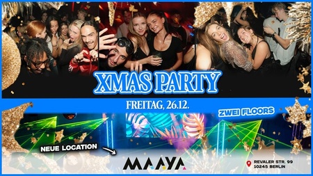 XMAS Party - Neuer Club  | NUR 5€ | 1.000 Gäste | 2 Floors