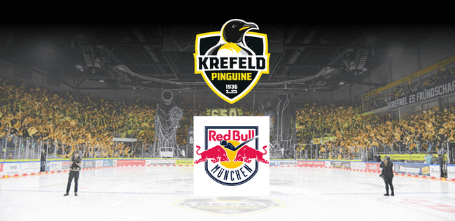 Krefeld Pinguine vs. EHC Red Bull München - Spieltag 12