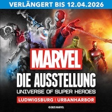 MARVEL: Die Ausstellung - Universe of Super Heroes | Ludwigsburg | Tages-Flex-/Geschenkticket
