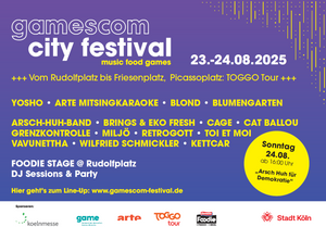 gamescom city festival - Samstag 23.08.2025