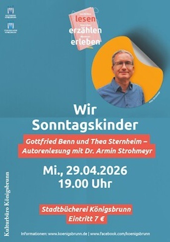 Wir Sonntagskinder. Gottfried Benn und Thea Sternheim