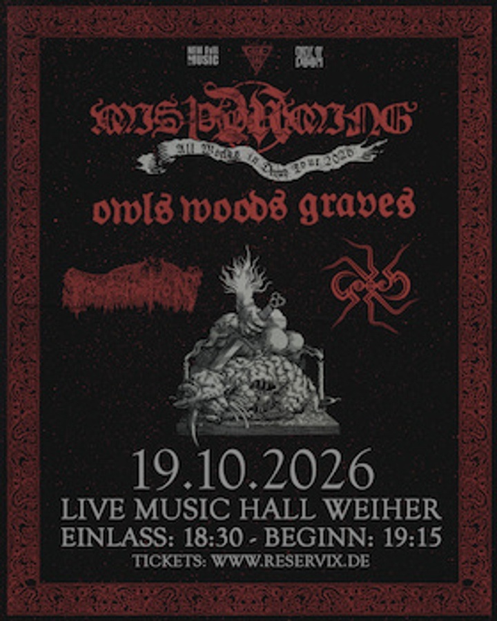 MISþYRMING + OWLS WOODS GRAVES + PROFANATION + GORRCH