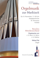 Orgelmusik zur Marktzeit