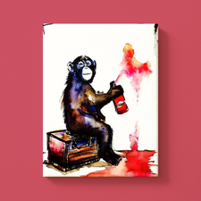 Banksy Affe