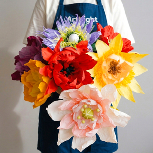 The Art of Giant Paperflowers