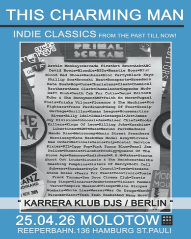 THIS CHARMING MAN 
Indie Classics 1977-2017