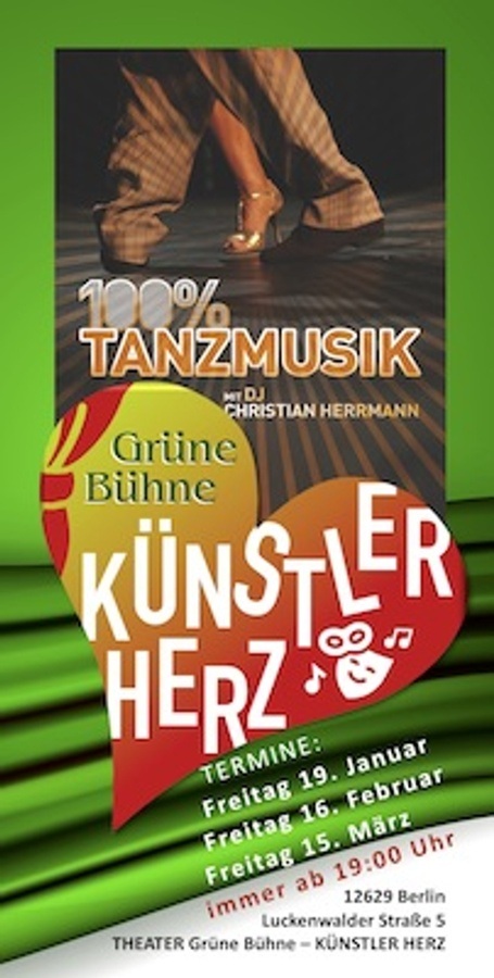 Titelbild der Veranstaltung Tanzveranstaltungen im Theater Hellersdorf