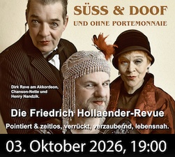 Süss & doof – und ohne Portemonnaie