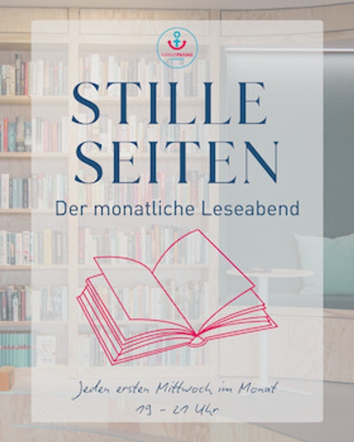 Titelbild der Veranstaltung Stille Seiten – Der monatliche Leseabend