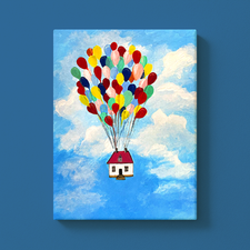 ArtNight Kids: Fliegendes  Haus