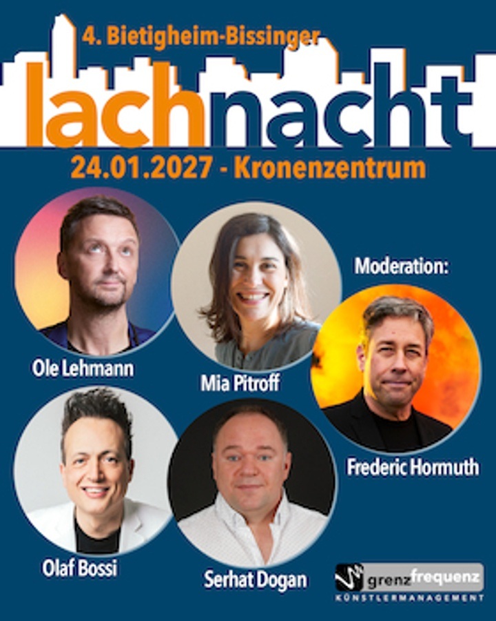 Titelbild der Veranstaltung 4. Bietigheim-Bissinger Lachnacht