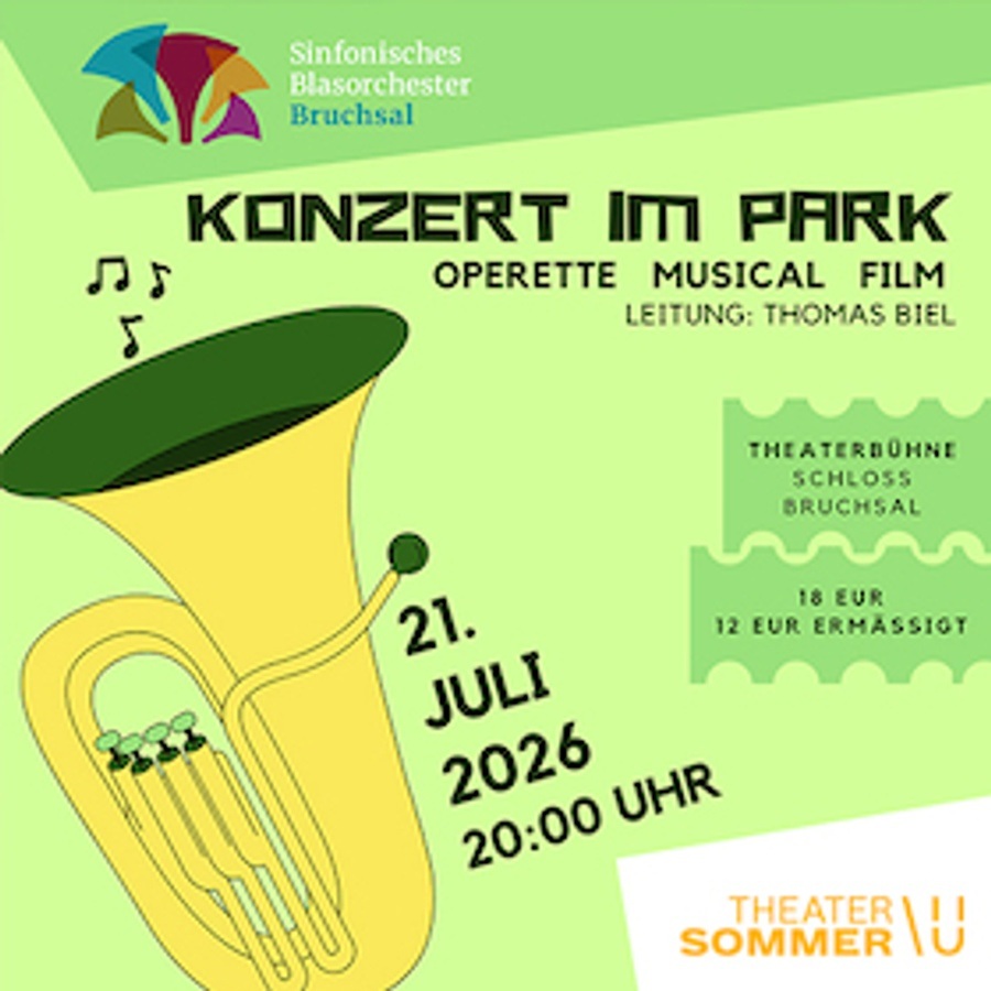KONZERT IM PARK - Sinfonisches Blasorchester Bruchsal