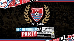 120 Jahre KFC Uerdingen 05 – Jubiläums-Party