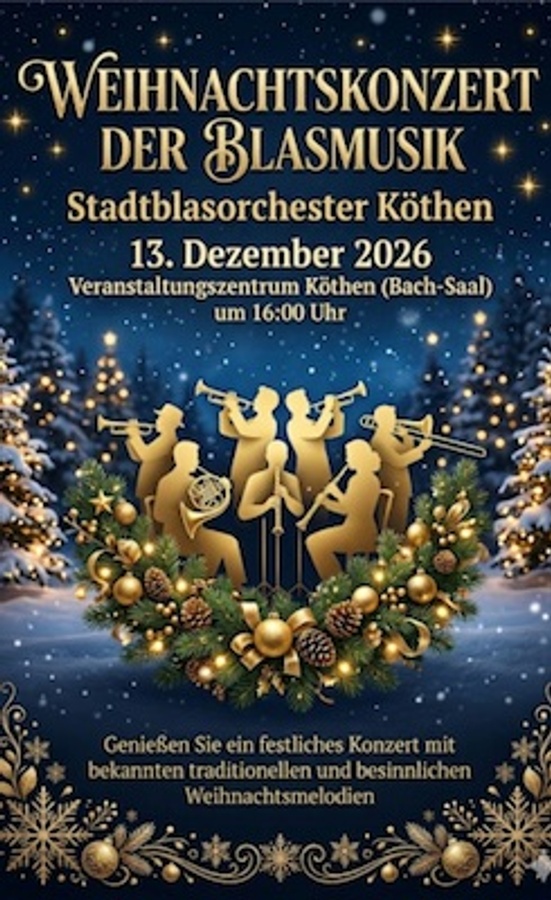 Weihnachtsfest der Blasmusik