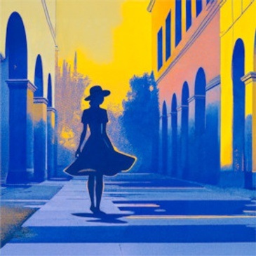 Das Licht auf der Piazza