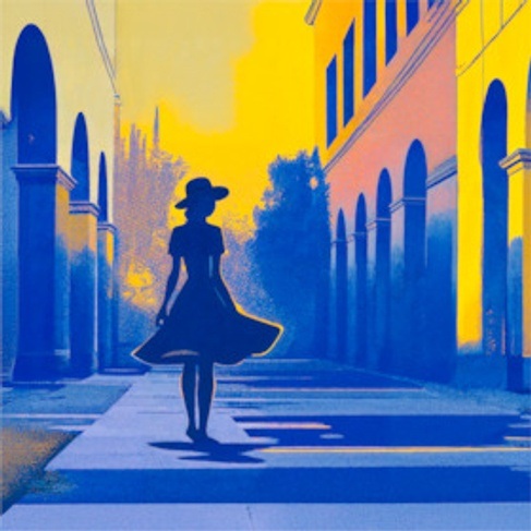 Das Licht auf der Piazza