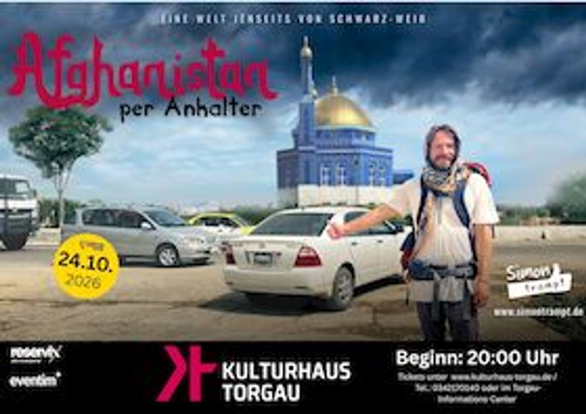 Titelbild der Veranstaltung Simon trampt – Afghanistan per Anhalter