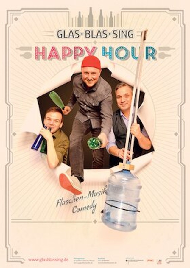 Titelbild der Veranstaltung GlasBlasSing - Happy Hour Tour 2027