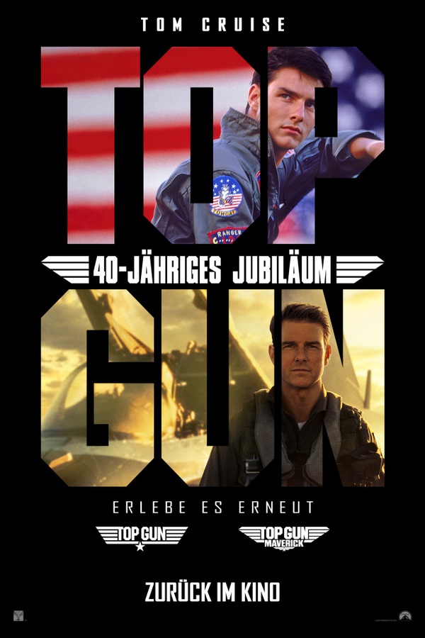 40 Jahre TOP GUN. Mit Campari Spritz und Achzger Party nach dem Film!