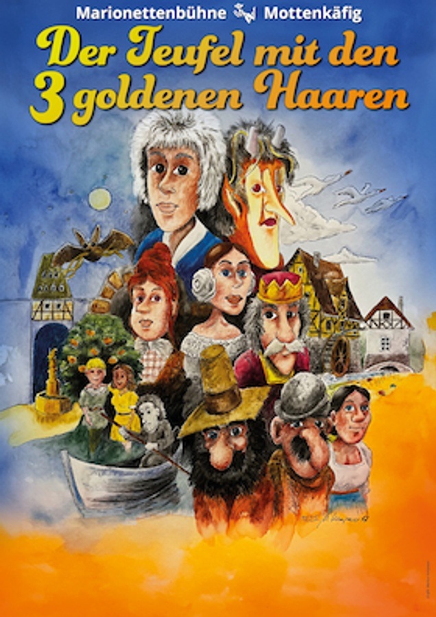 Der Teufel mit den 3 goldenen Haaren