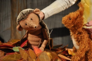 Herr Eichhorn und der erste Schnee