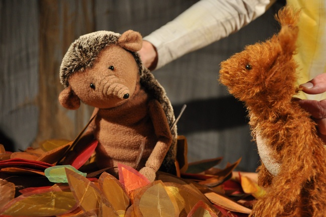 Herr Eichhorn und der erste Schnee